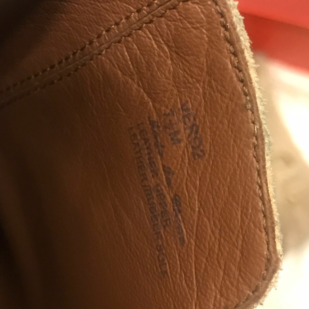 Donald J Pliner gold/tan open bootie - Picture 5 of 5